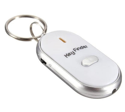 Key Finder Keychain LED Flash Beep Sound Control Locator Whistle Remote AU New