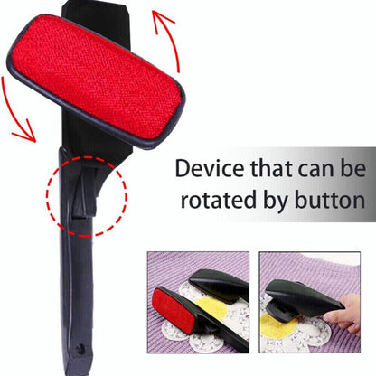 2/4X Magic Lint Brush Clothes Fluff Dust Pet Dog Cat Hair Remover Fabric Cleaner