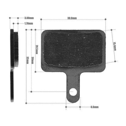 High Quality For XOD Brake Calipers Disc Brake Pads Set of 2 Pairs For Ebike
