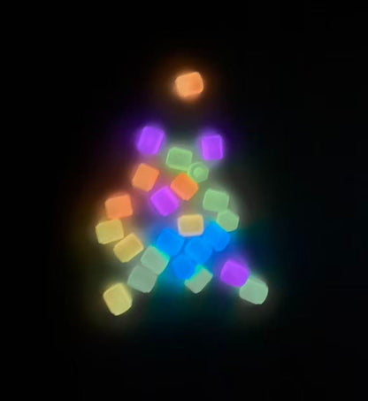 Glow-in-the-Dark Tire Valve Caps Car/Motorcycle/Bicycle Universal Stem Covers