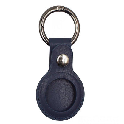 Apple Air Tag Leather Case Cover Keychain Holder Sleeve Shell Tracker Protection