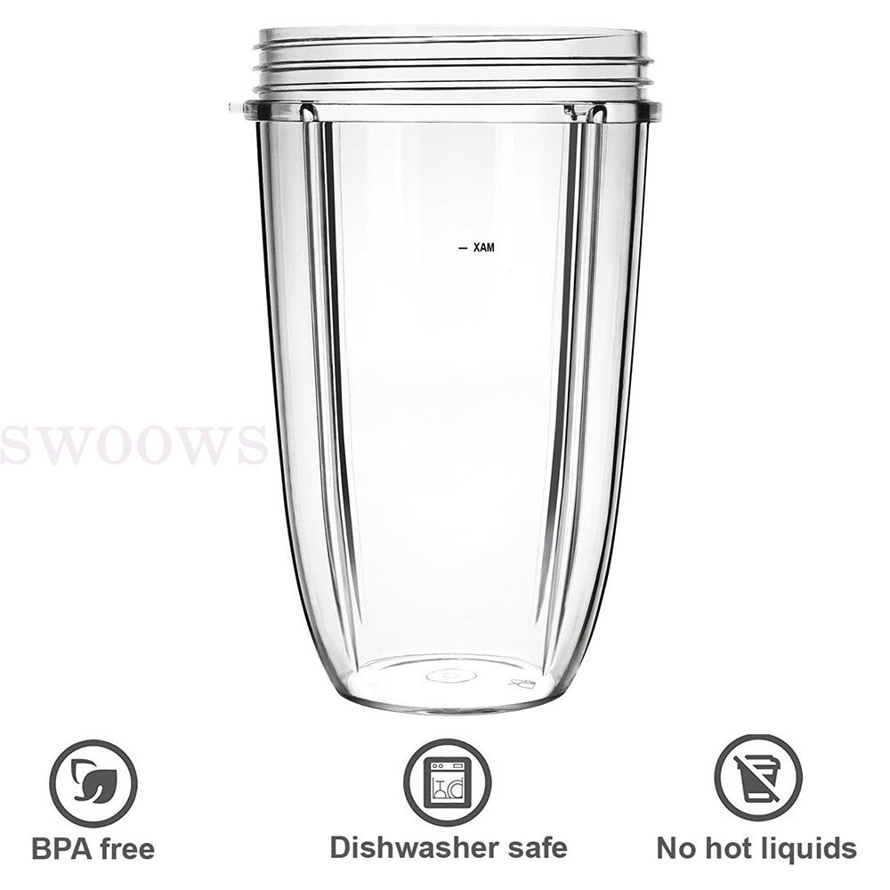 32oz COLOSSAL CUP LARGE TALL for NUTRIBULLET Nutri Bullet 600 900w Blender Model