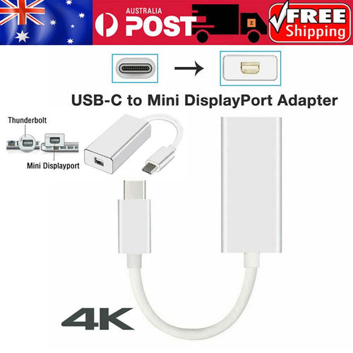 Thunderbolt 3 USB-C To Thunderbolt 2 Displayport Adapter Cable For Windows Mac