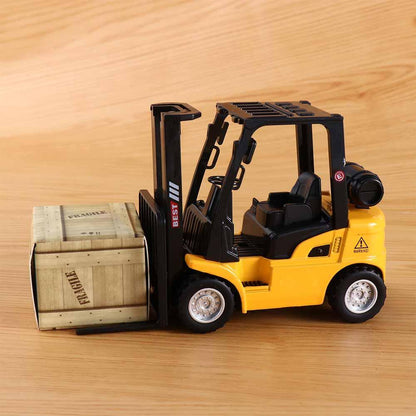 Interactive Toy Vehicle Construction Forklift Friction Toy,Model Pallet Kid Gift