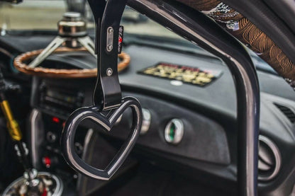 JDM TSURIKAWA BLACK HEART HANDLE STRAP DRIFT TOYOTA 86 HONDA CIVIC SUBARU BRZ – Compatible with SUBARU