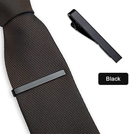 3 Pcs Tie Clips for Men Tie Bar Set for Wedding Business Metal Necktie Tie Clips