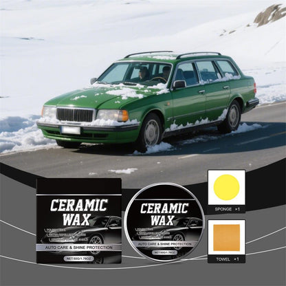 1-10 Set Titanium Ceramic Wax Cream,Strong Protection Car Coating Polishing Wax