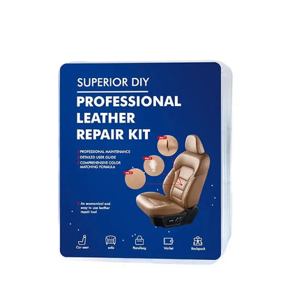 Advanced Leather Repair Gel Kit Filler Restore Car Seat Sofa Scratch Rips Holes – Compatible with Seat