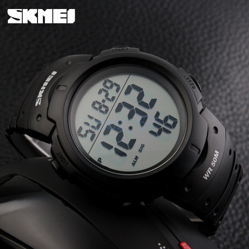 AU Skmei Extra Large Display Digital Watch Sports Stopwatch Electronic Gift 2022