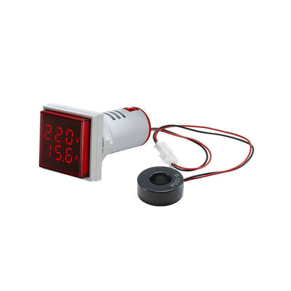 3in1 AC Voltmeter-Ammeter Voltage LED-Digital Display-Volt Amp Meter Gauge