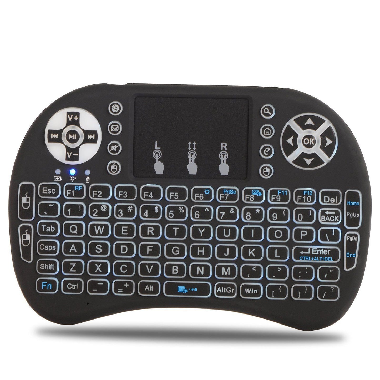Backlight Mini i8 Air Mouse Wireless Keyboard 2.4G With Touchpad For TV Box Pad