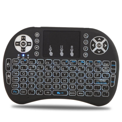 Backlight Mini i8 Air Mouse Wireless Keyboard 2.4G With Touchpad For TV Box Pad