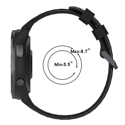 Replacement Silicone Strap Watchband Compatible with Garmin Forerunner 965 955 945 935