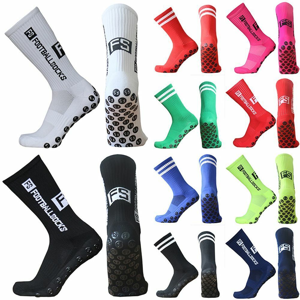 Socks Grip Anti Slip Soccer Socks Round Silicone Suction Cup Football Socks
