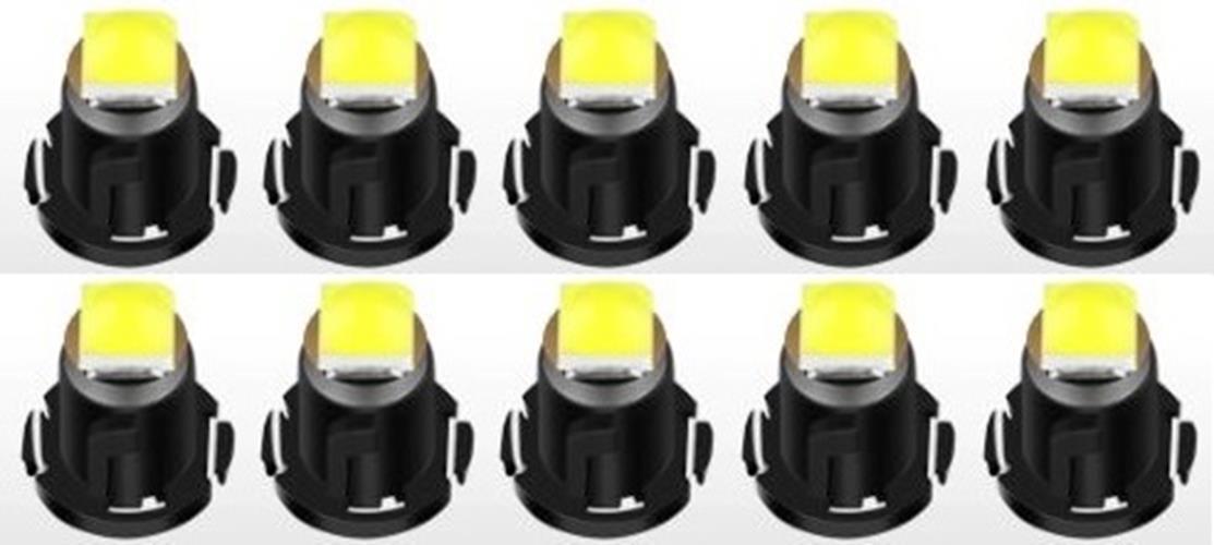10 x T3 Neo 8mm 3030smd 12v Cool White Dash illumination LEDs White (10pcs)