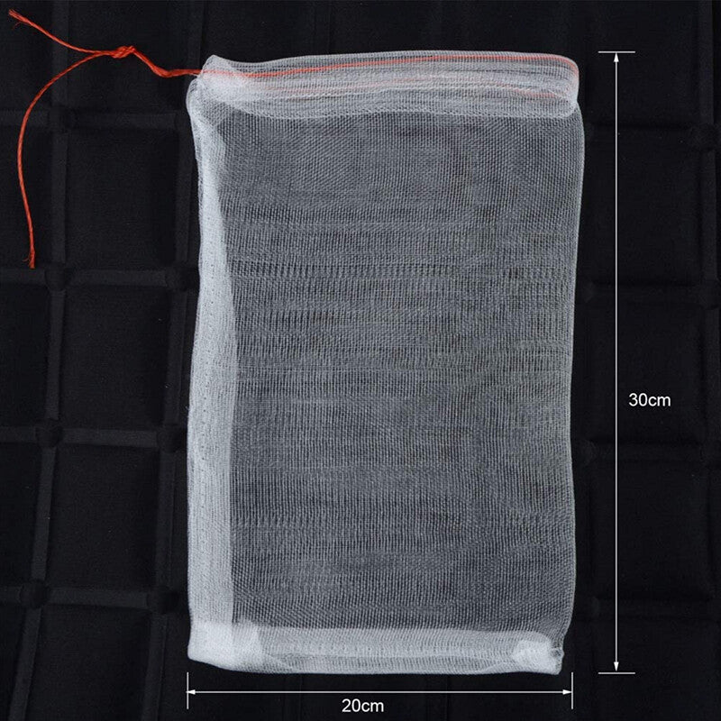50/100 Fruit Net Bags Agriculture Garden Vegetable Protection Mesh Insect Proof