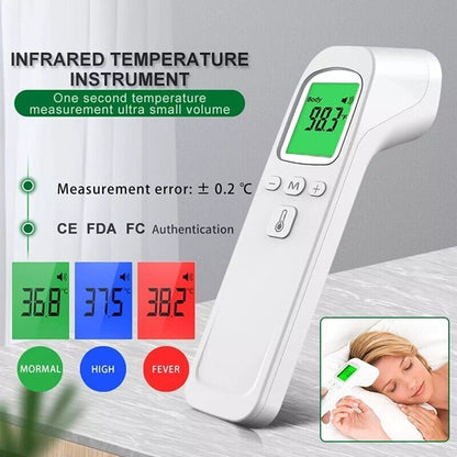 Non Touch Infrared Temperature Thermometer Digital Forehead Baby Adult Body Gun