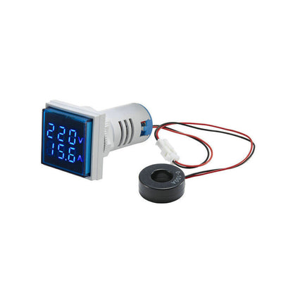 3in1 AC Voltmeter-Ammeter Voltage LED-Digital Display-Volt Amp Meter Gauge