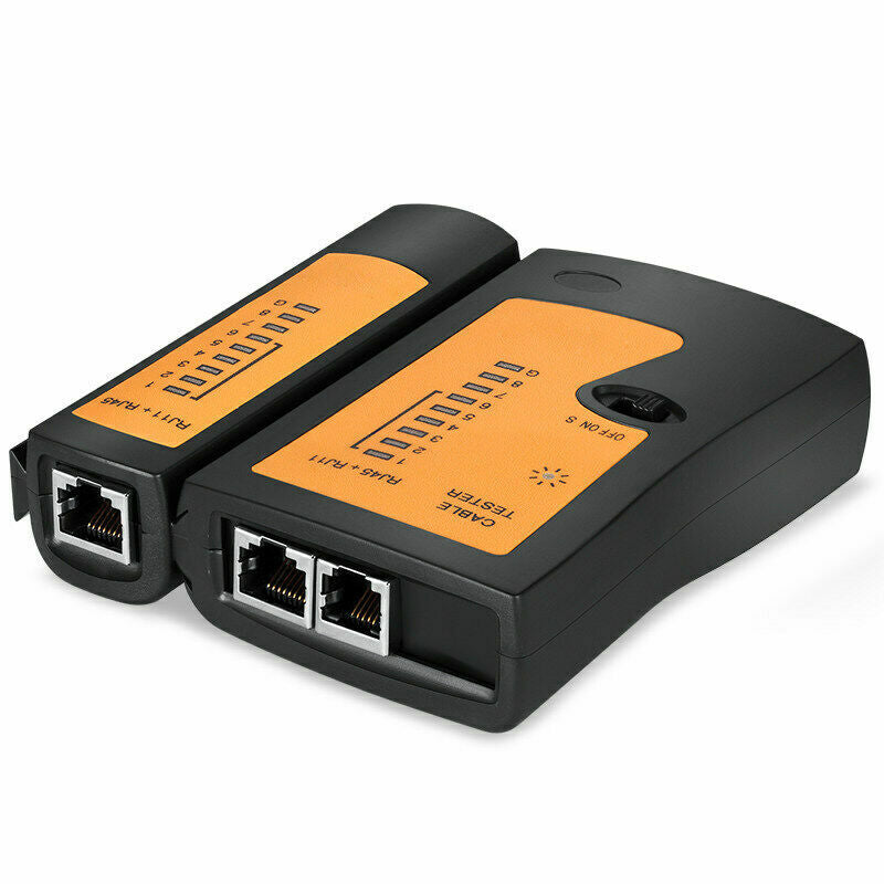 Network Cable Tester RJ45 RJ11 RJ12 CAT5/6 UTP LAN Cable Tester Detector Remote