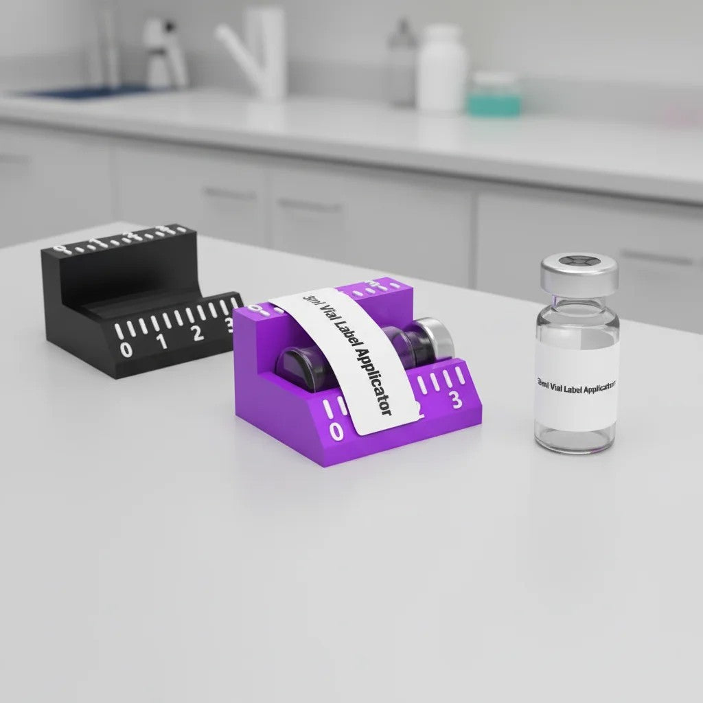 3ml/10ml Vial Label Applicator Precise Application Labeling Tools Labs