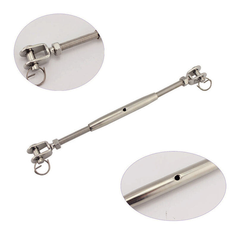 Stainless Steel Turnbuckle Wire Rigging Screw: M5-M16 High Polished Welded Fork