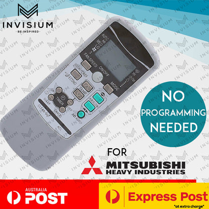 Air Conditioner Remote Control for Mitsubishi SRK35ZJ-S1, SRK50ZJ-S1