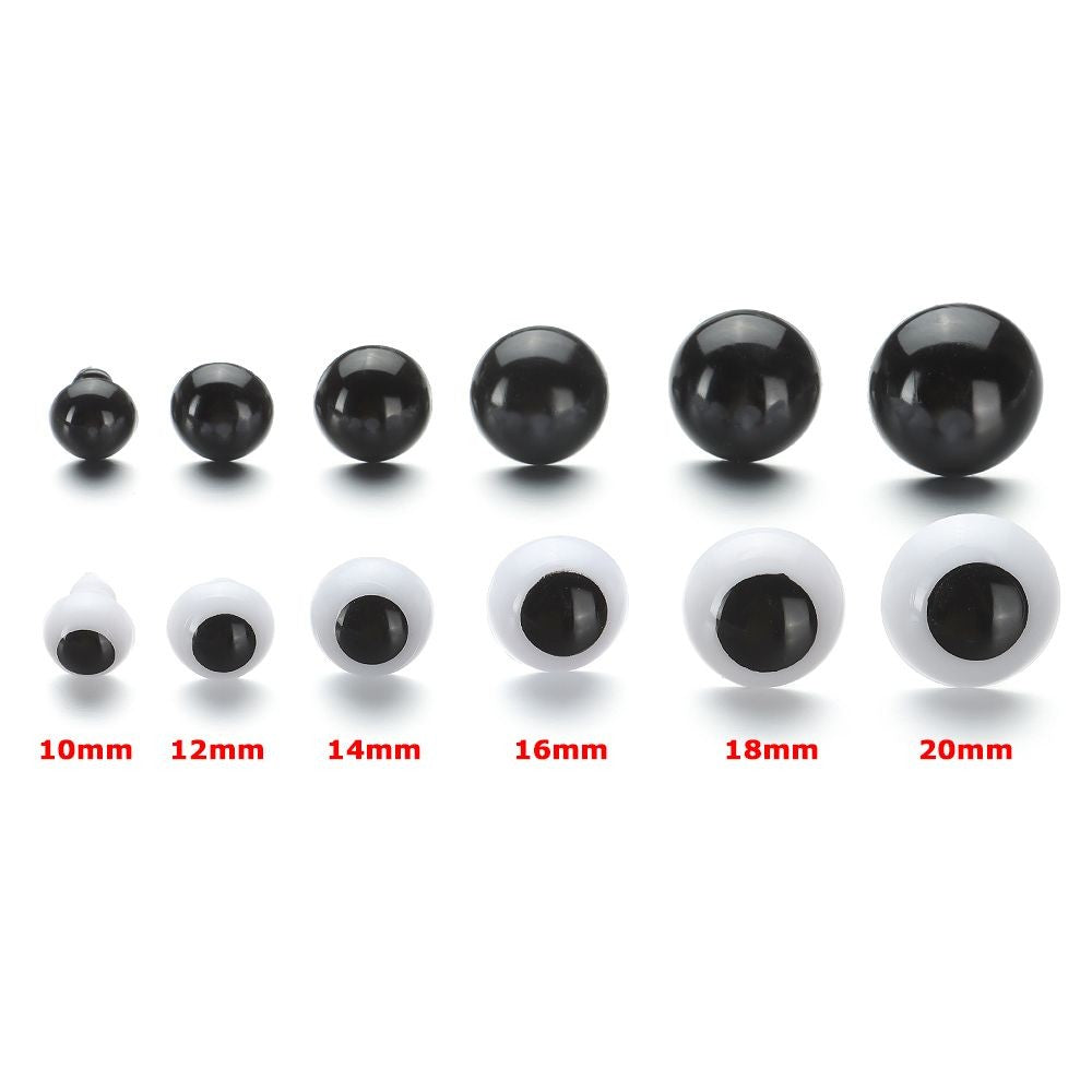 For BJD Doll Doll Making Crafts Plastic Eyes Eyeball Safety Animal Toy