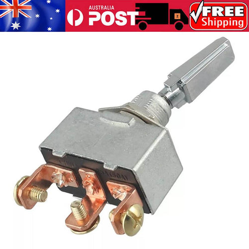 50A 12V DC Heavy-Duty Toggle Switch 3 Position 50 Amp Toggle Switch 3 Way Aut