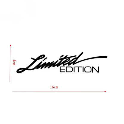 Decoration Car LIMITED EDITION Sticker Vinyl Car-styling Sticker