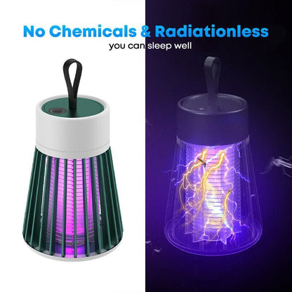 Electric Mosquito Killer Lamp Insect Catcher Fly Bug Zapper Trap LED UV Mozzie