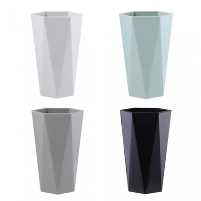 Bathroom Tumblers Toothbrush Cup PP Non-slip Nordic Diamonds Shaped Washing Cup