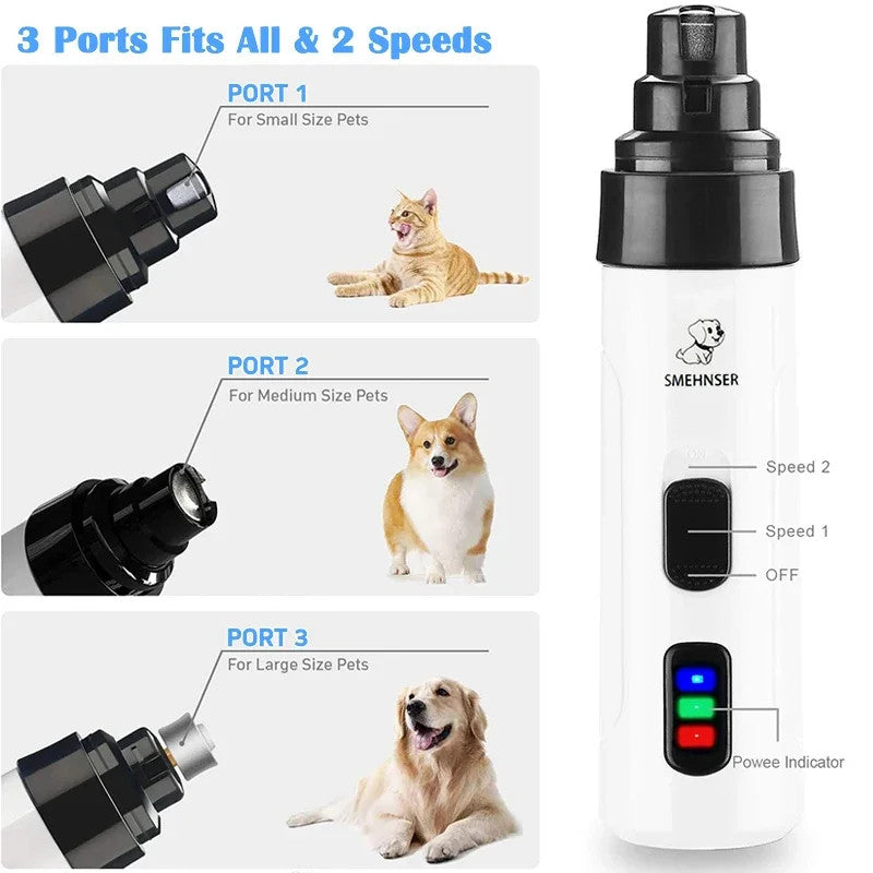 Silent Groom Pro Nail Grinder Silent Groom Pro Dog Cat Nail Grinder Pet Clippers