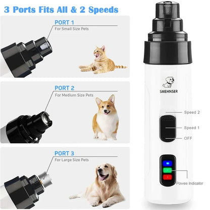 Silent Groom Pro Nail Grinder Silent Groom Pro Dog Cat Nail Grinder Pet Clippers