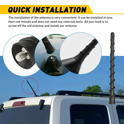 Car Roof Signal Antenna Radio Aerial Mast For Mazda 2 3 5 6 CX-5 CX-7 2007-2014