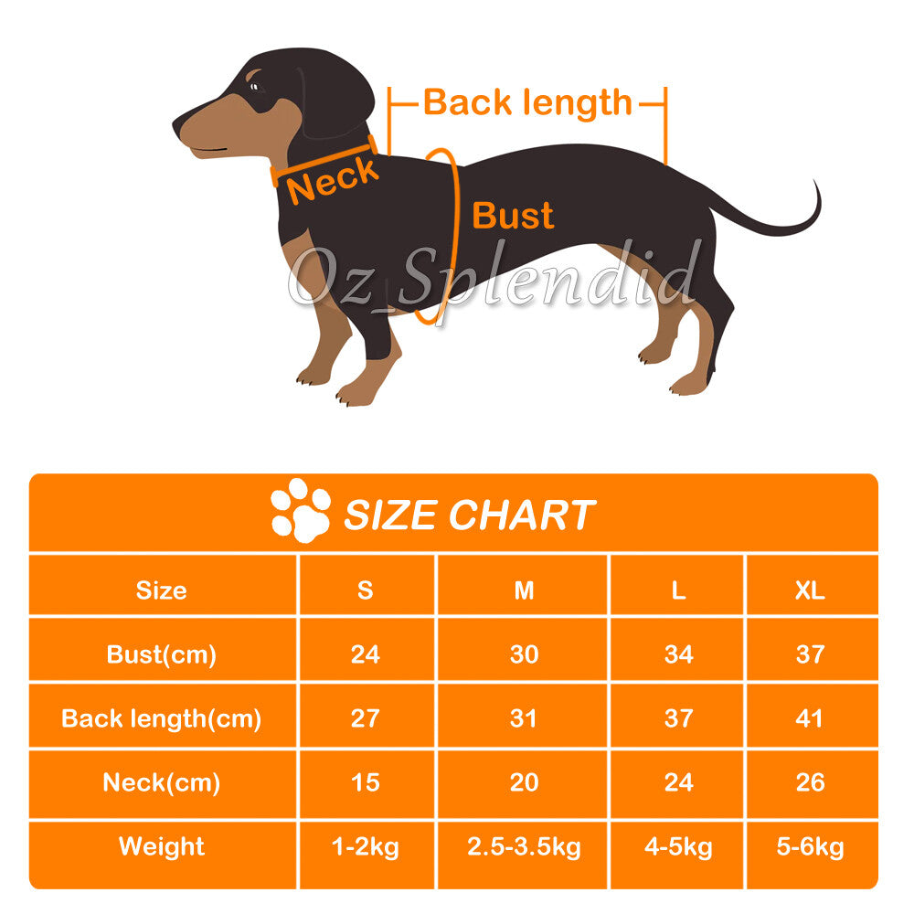 Puppy Dog Jumper Winter Warm Knitted Sweater Pet Clothes Dogs Coat Thermal AU
