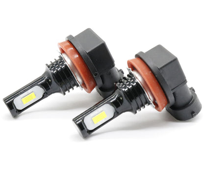 2Pc H16 H11 H9 H8 Bright 6000K White Headlight Bulb LED Kit Low Beam Fog Lights