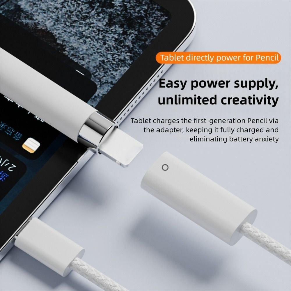 Pencil Charger Adapter Compatible with Apple Pencil 1st Generation for iPad 10/11th Gen