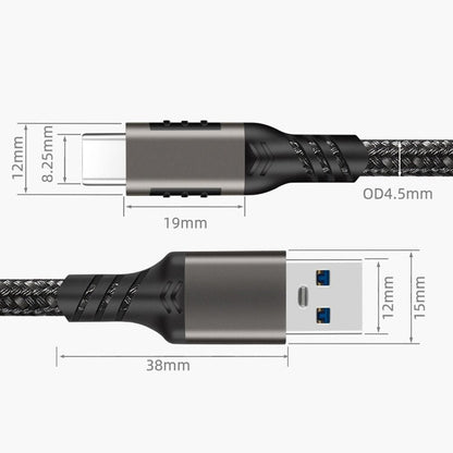 USB C 3A PD 60W 10Gbps Gen2 Fast Charging USB 3.2 Type-C Cable Data Transfer
