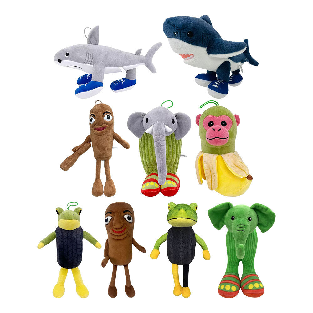 Tung Tung Sahur Italian Brainrot Wooden Stick PlushTralalero Tralala Plush ToyBH