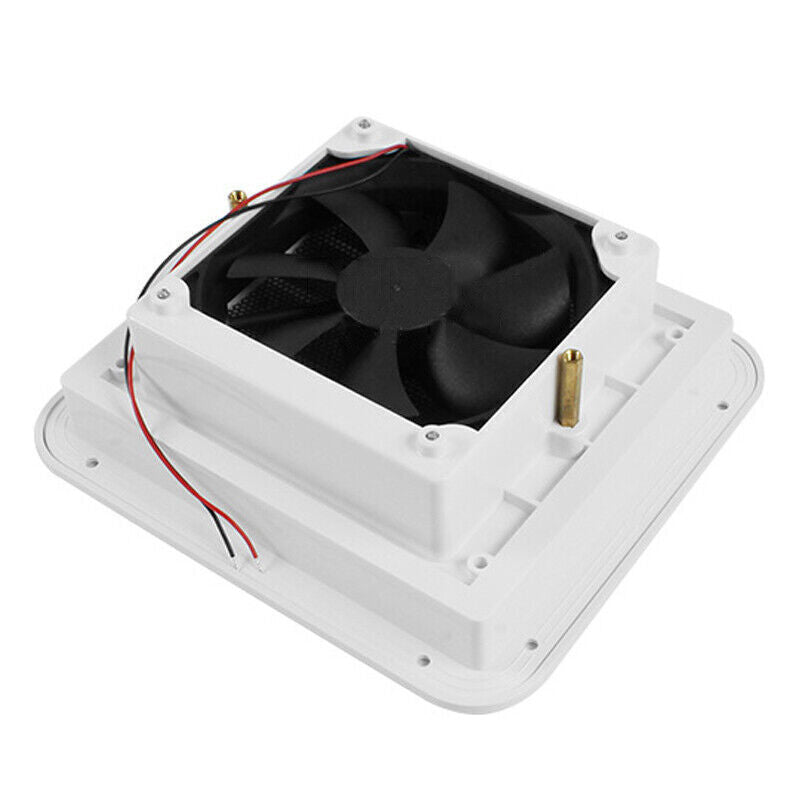 RV Caravan Motorhome Side Air Trailer Vent Ventilation Cooling Exhaust Fan 12V