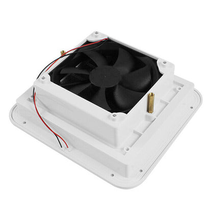 RV Caravan Motorhome Side Air Trailer Vent Ventilation Cooling Exhaust Fan 12V