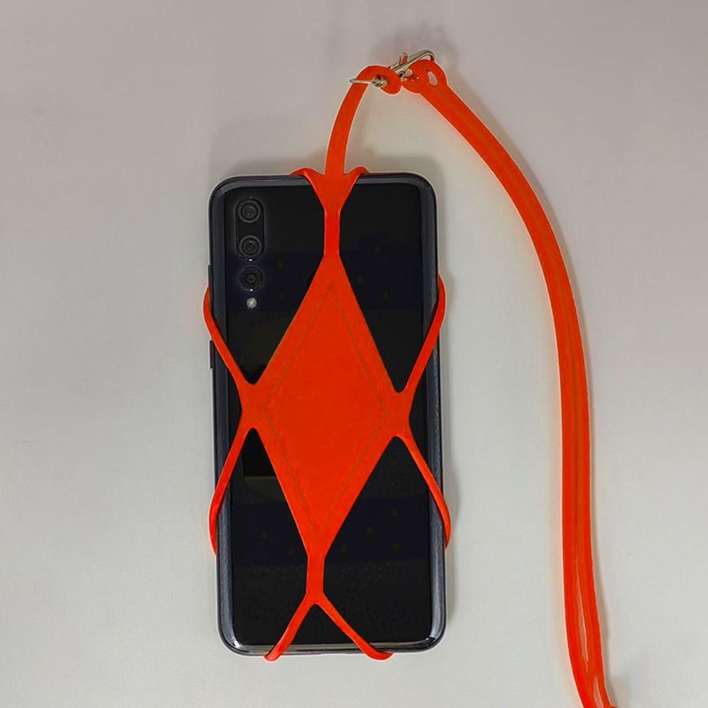 Silicone Cell Phone Strap Cord Holder Neck Lanyard Necklace  Universal