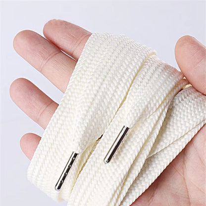 Flat Shoes Extra Wide Shoelaces 2CM shoestring Shoe Laces  Shoes Accessories