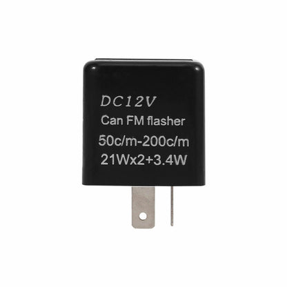 12V LED Turn Signals Relay Flasher Blinker Indicator Compatible with Honda Yamaha Suzuki KTM