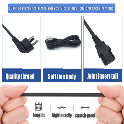 Power Cord Lead Cable 3 PIN AU 250V 10A For PC Computer TV Monitor Printer LCD