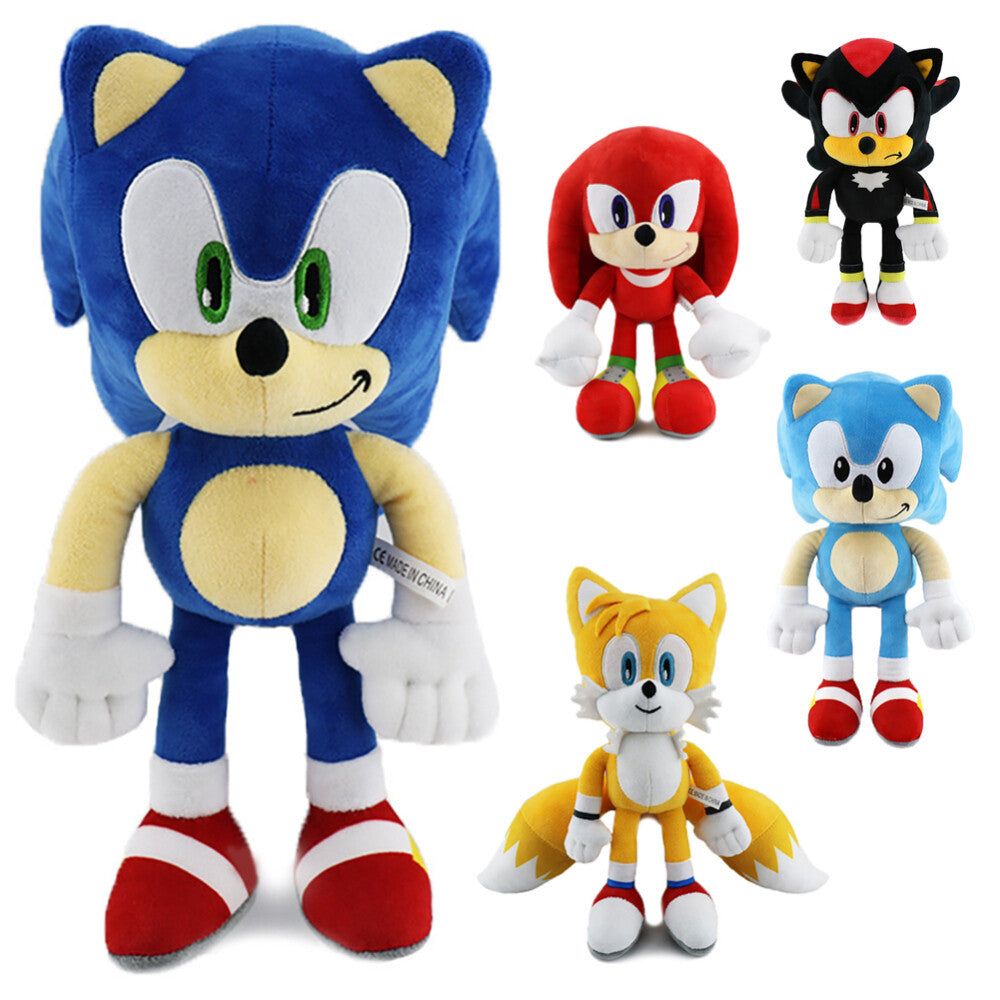 The Hedgehog Sonic Plush Toys Knuckles Shadow Tails Sonic Stuffed Doll Kids Gift