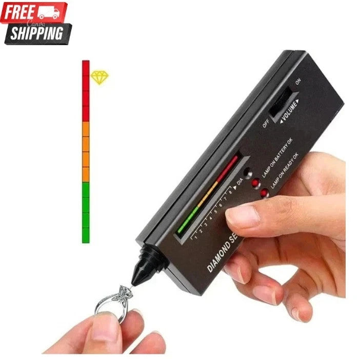 New V2 Diamond Tester Selector Gemstone Tool Gem Jewelry Test Tool LED AU