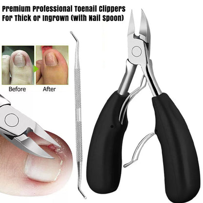 Premium Toenail Clippers Large Heavy Duty Toe Nail Clipper For Thick Ingrown AU