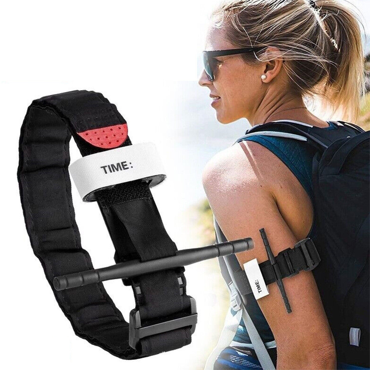 95mm Spinning Tourniquet Medical Emergency First Aid Blood Flow Control Tool AU