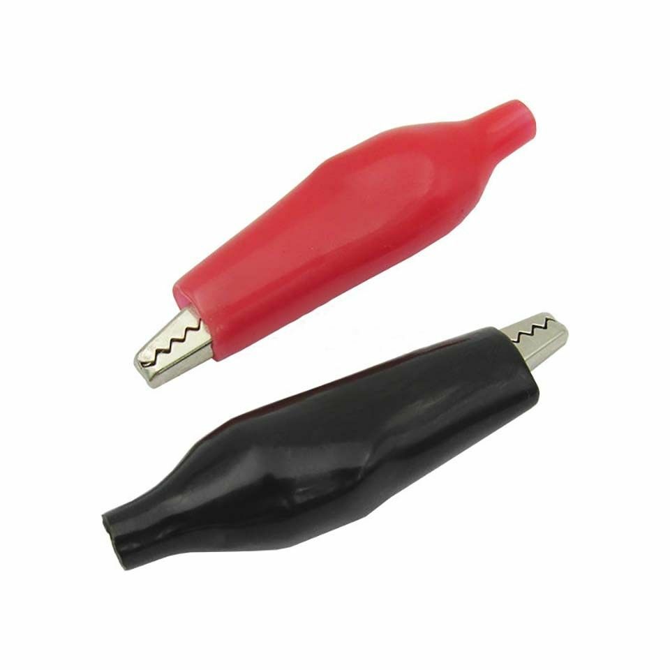 Small/Medium/Large Alligator Crocodile Clip Red&Black For Test Wire Connection